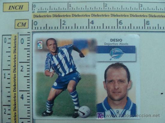 Cromos de Futebol: CROMO LIGA 1999 - 2000. DEPORTIVO ALAVES DESIO EDICIONES ESTE.