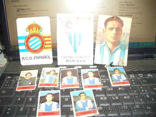 Cromos de f&uacute;tbol: ESPA&Ntilde;OL LOTE - Foto 1