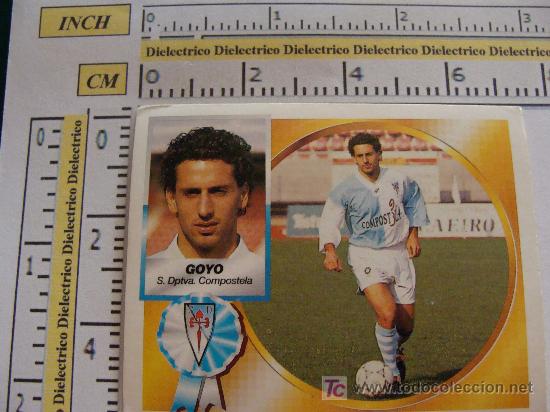Fu&szlig;ball-Sticker: CROMO DE F&Uacute;TBOL. 1994 - 1995. SOCIEDAD DEPORTIVA COMPOSTELA. . EDICIONES ESTE.