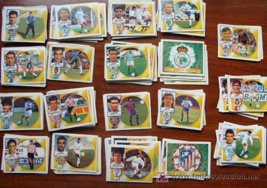 Cromos de f&uacute;tbol: 100 CROMOS DISTINTOS DE LA LIGA 1994 - 1995. EDICIONES ESTE. SIN PEGAR. .