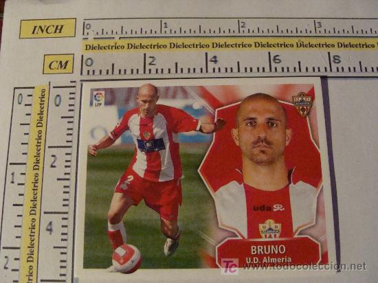 Fu&szlig;ball-Sticker: CROMO DE LA LIGA 2008 - 2009 U.D.ALMERIA BRUNO EDICIONES ESTE.