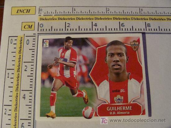 Fu&szlig;ball-Sticker: CROMO DE LA LIGA 2008 - 2009 U.D.ALMERIA GUILHERME EDICIONES ESTE.