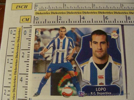 Fu&szlig;ball-Sticker: CROMO DE LA LIGA 2008 - 2009  R.C. DEPORTIVO LOPO EDICIONES ESTE.