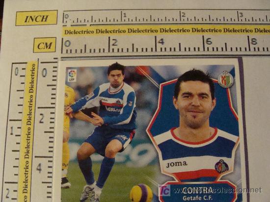Fu&szlig;ball-Sticker: CROMO DE LA LIGA 2008 - 2009  GETAFE CLUB DE F&Uacute;TBOL. CONTRA. EDICIONES ESTE.