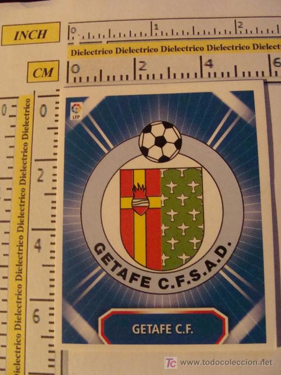 Fu&szlig;ball-Sticker: CROMO DE LA LIGA 2008 - 2009  GETAFE CLUB DE F&Uacute;TBOL. ESCUDO. EDICIONES ESTE.