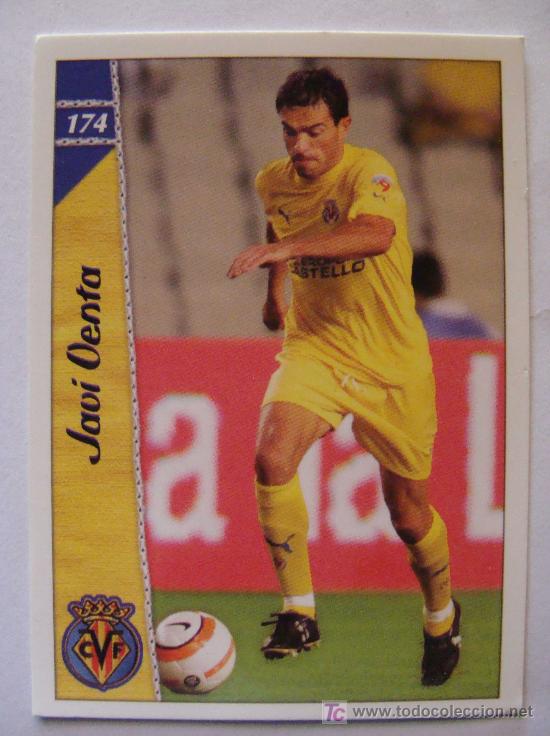 Fu&szlig;ball-Sticker: FICHA DE LA LIGA 2006 - 2007.VILLAREAL 174 JAVI VENTA MUNDI CROMO.