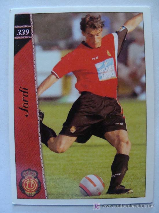 Fu&szlig;ball-Sticker: FICHA DE LA LIGA 2006 - 2007.MALLORCA 339 JORDI MUNDI CROMO.