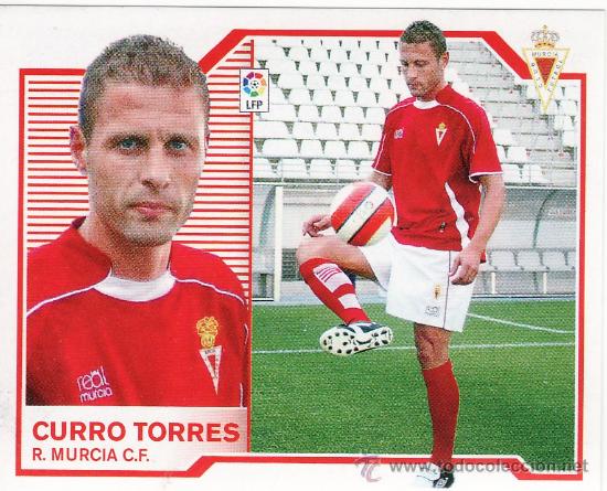 Cromos de f&uacute;tbol: ESTE 07-08 CURRO TORRES MURCIA - Foto 1