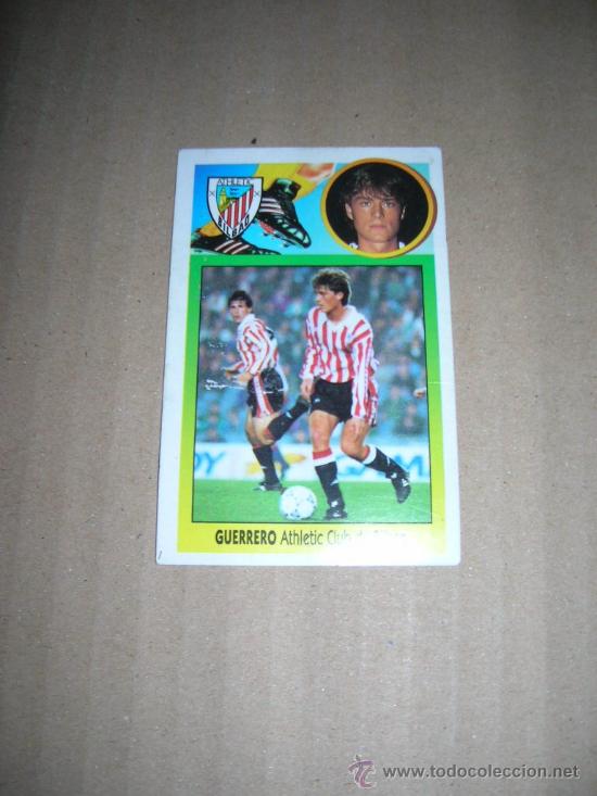 Cromos de f&uacute;tbol: LIGA ESTE 93-94. JULEN GUERRERO, ATHLETIC CLUB DE BILBAO.