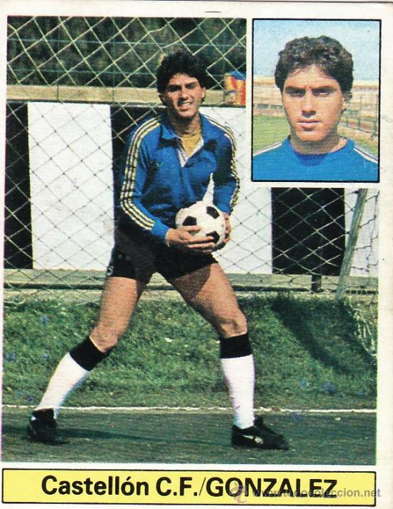 Cromos de f&uacute;tbol: ESTE 81-82 CASTELLON GONZALEZ - Foto 1