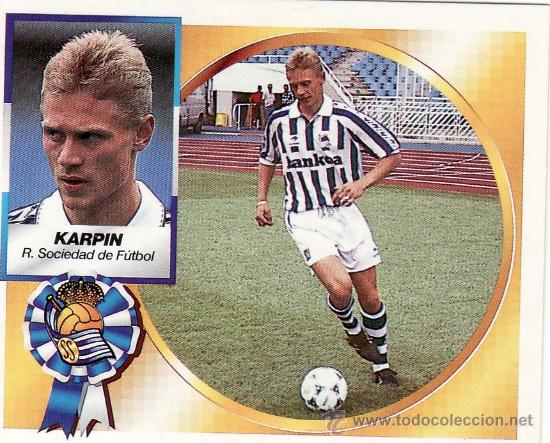 Cromos de f&uacute;tbol: ESTE 94-95 KARPIN COLOCA - Foto 1