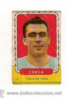 Cromos de f&uacute;tbol: CELTA DE VIGO - NUM. 57 , CERDA - Foto 1