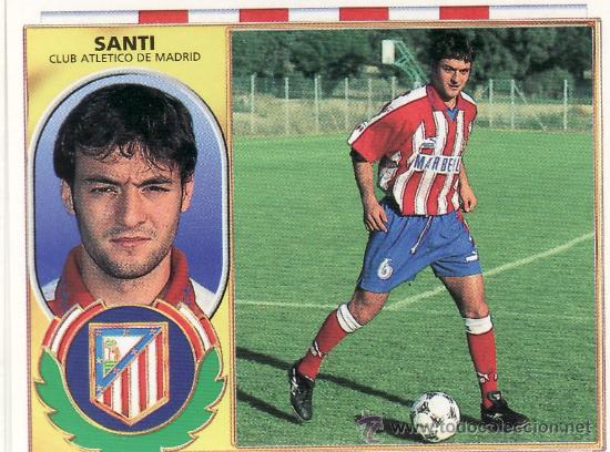 Cromos de f&uacute;tbol: ESTE 96-97 SANTI AT.MADRID - Foto 1