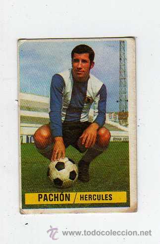 Cromos de f&uacute;tbol: EDC. ESTE 1974 - HERCULES - PACHON - Foto 1