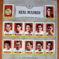 Cromos de Fútbol: REAL MADRID 1955-1956, 55-56 - FOTOGRAFÍA DE LO EDITADO POR BRUGUERA - FOTO TAMAÑO 22X20 CM.. Lote 13945350