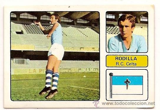 Cromos de F&uacute;tbol: CROMO DE FUTBOL LIGA 1973-74 R.C.CELTA RODILLA FHER