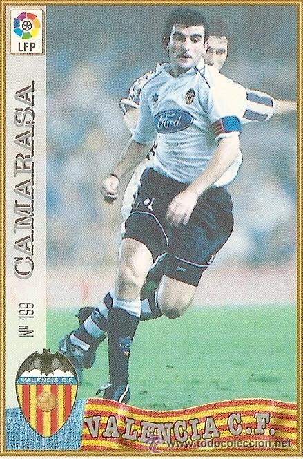 Figurine di Calcio: 1 CROMO---TEMPORADA 97/98---MUNDICROMO (MC SPORT)---VALENCIA C.F---N&ordm; 199---CAMARASA