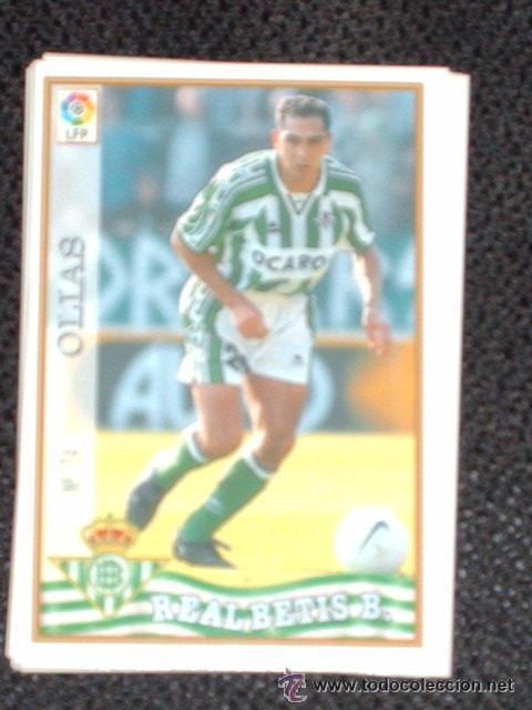 Figurine di Calcio: 1 CROMO---TEMPORADA 97/98---MUNDICROMO (MC SPORT)---REAL BETIS---N&ordm; 74---OLIAS