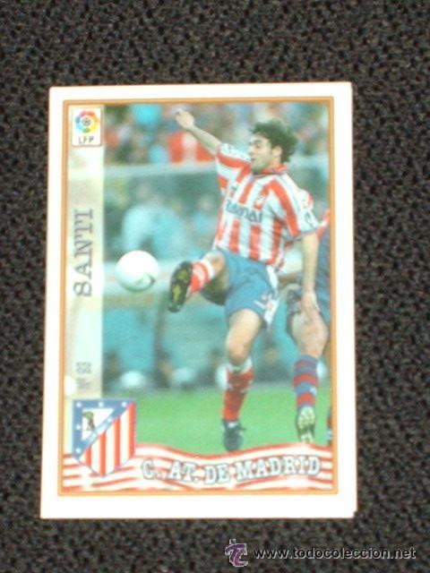 Figurine di Calcio: 1 CROMO---TEMPORADA 97/98---MUNDICROMO (MC SPORT)---ATLETICO DE MADRID---N&ordm; 93---SANTI