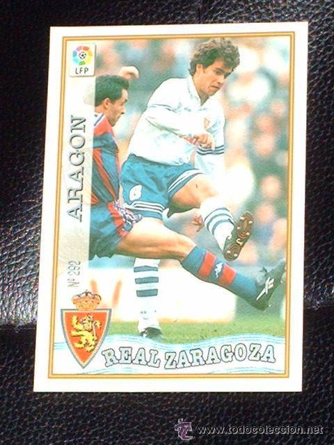 Cromos de F&uacute;tbol: 1 CROMO---TEMPORADA 97/98---MUNDICROMO (MC SPORT)---REAL ZARAGOZA---N&ordm; 292---ARAGON