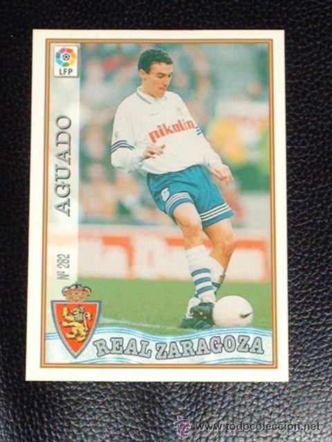 Cartes &agrave; collectionner de Football: 1 CROMO---TEMPORADA 97/98---MUNDICROMO (MC SPORT)---REAL ZARAGOZA---N&ordm; 282---AGUADO