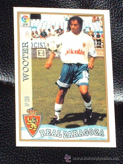Cartes &agrave; collectionner de Football: 1 CROMO---TEMPORADA 97/98---MUNDICROMO (MC SPORT)---REAL ZARAGOZA---N&ordm; 289---WOOTER
