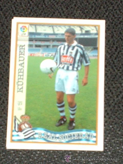 Cartes &agrave; collectionner de Football: 1 CROMO---TEMPORADA 97/98---MUNDICROMO (MC SPORT)---REAL SOCIEDAD---N&ordm; 159---K&Uuml;HBAUER