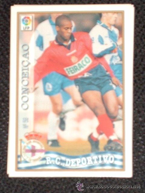 Cartes &agrave; collectionner de Football: 1 CROMO---TEMPORADA 97/98---MUNDICROMO (MC SPORT)---DEPORTIVO DE LA CORU&Ntilde;A---N&ordm; 58---CONCEICAO
