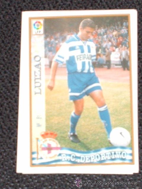 Cartes &agrave; collectionner de Football: 1 CROMO---TEMPORADA 97/98---MUNDICROMO (MC SPORT)---DEPORTIVO DE LA CORU&Ntilde;A---N&ordm; 61---LUIZAO