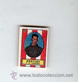 Cromos de f&uacute;tbol: CROMO CD LORO&Ntilde;O ( LOGRO&Ntilde;ES ) A&Ntilde;OS 30 , NUM. 76 URREABA - Foto 1