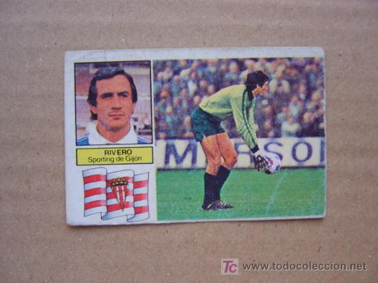 Cromos de f&uacute;tbol: RIVERO - SPORTING DE GIJON - EDICIONES ESTE 1982-83 - COLOCA - Foto 1