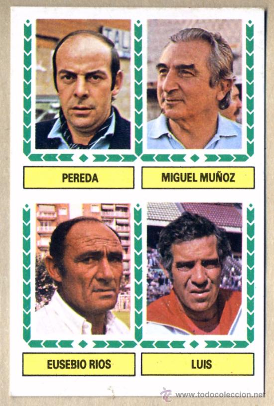 Figurine di Calcio: EDICIONES ESTE LIGA 83-84. ENTRENADORES - FICHA N&ordm; 2.