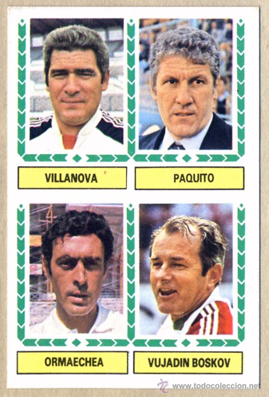 Figurine di Calcio: EDICIONES ESTE LIGA 83-84. ENTRENADORES - FICHA N&ordm; 3.