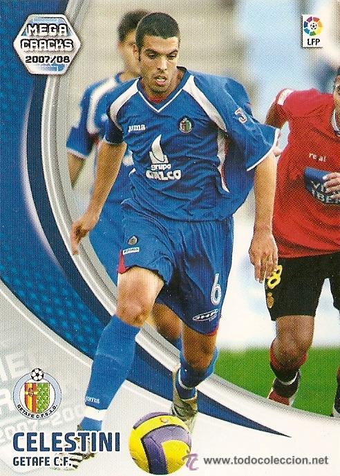 Football Stickers: PANINI SPORT---1 CROMO TEMPORADA 2007-2008 (MEGA CRAKS)---GETAFE C.F---N&ordm; 134---CELESTINI