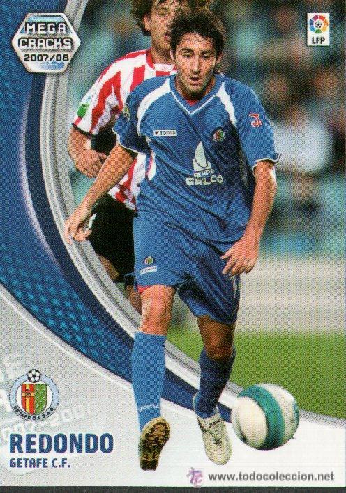 Football Stickers: PANINI SPORT---1 CROMO TEMPORADA 2007-2008 (MEGA CRAKS)---GETAFE C.F---N&ordm; 138---REDONDO