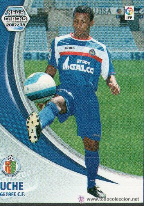 Football Stickers: PANINI SPORT---1 CROMO 2007-2008 (MEGA CRAKS)---GETAFE C.F---N&ordm; 460---UCHE (NUEVO FICHAJE)