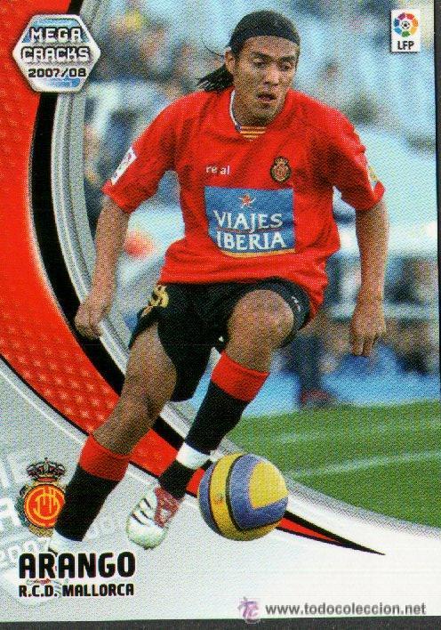 Cartes &agrave; collectionner de Football: PANINI SPORT---1 CROMO TEMPORADA 2007-2008 (MEGA CRAKS)---R.C.D MALLORCA---N&ordm; 197---ARANGO