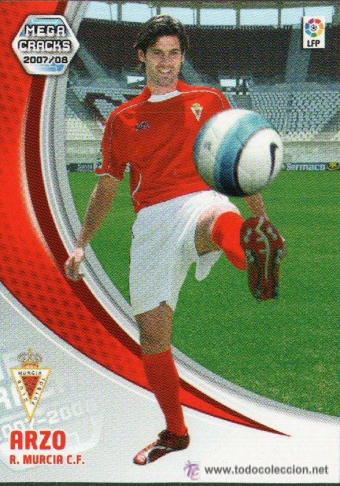 Cartes &agrave; collectionner de Football: PANINI SPORT---1 CROMO TEMPORADA 2007-2008 (MEGA CRAKS)---REAL MURCIA---N&ordm; 204---ARZO