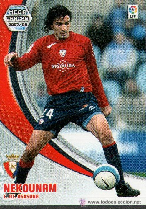 Cartes &agrave; collectionner de Football: PANINI SPORT---1 CROMO TEMPORADA 2007-2008 (MEGA CRAKS)---C.AT OSASUNA---N&ordm; 226---NEKOUNAN