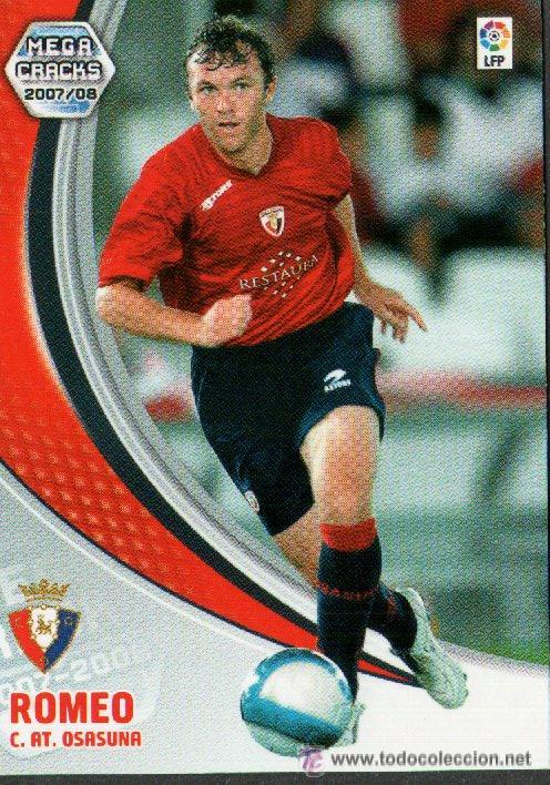 Cartes &agrave; collectionner de Football: PANINI SPORT---1 CROMO TEMPORADA 2007-2008 (MEGA CRAKS)---C.AT OSASUNA---N&ordm; 234---ROMEO