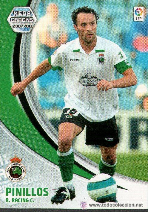 Cartes &agrave; collectionner de Football: PANINI SPORT---1 CROMO TEMPORADA 2007-2008 (MEGA CRAKS)---RACING DE SANTANDER---N&ordm; 238--PINILLOS