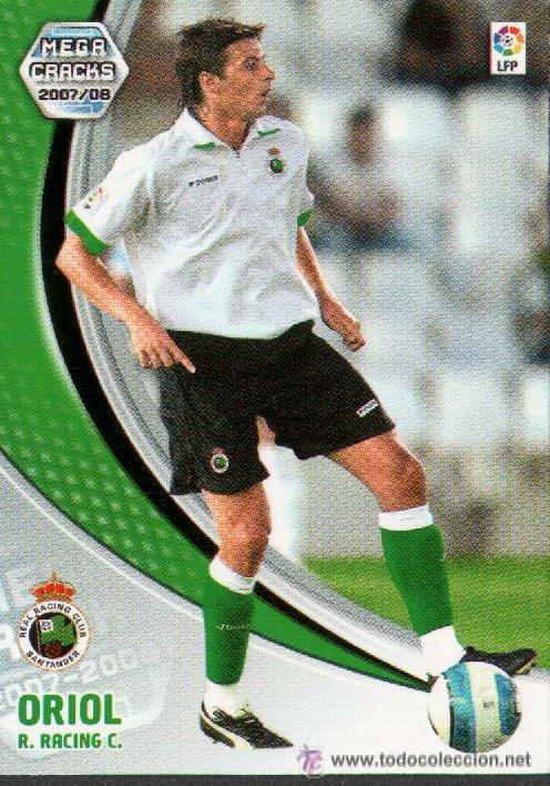 Cromos de F&uacute;tbol: PANINI SPORT---1 CROMO TEMPORADA 2007-2008 (MEGA CRAKS)---RACING DE SANTANDER---N&ordm; 241--ORIOL