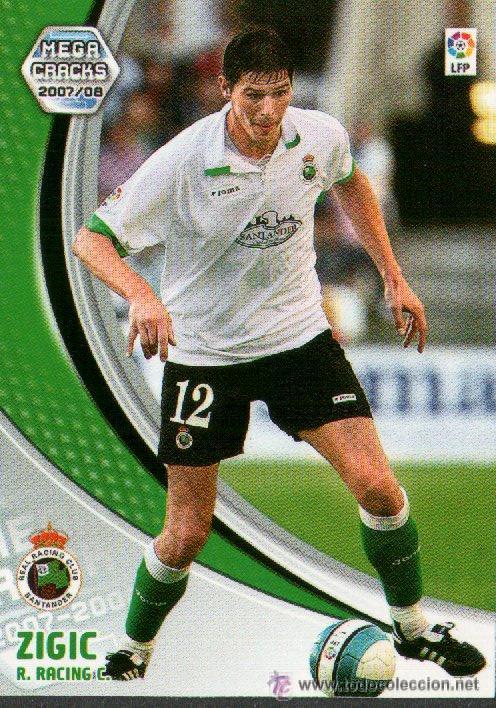 Football Stickers: PANINI SPORT---1 CROMO TEMPORADA 2007-2008 (MEGA CRAKS)---RACING DE SANTANDER---N&ordm; 251---ZIGIC