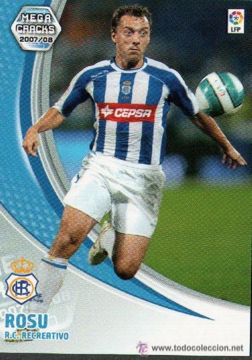 Cromos de f&uacute;tbol: PANINI SPORT---1 CROMO TEMPORADA 2007-2008 (MEGA CRAKS)--RECREATIVO DE HUELVA--N&ordm; 268--ROSU