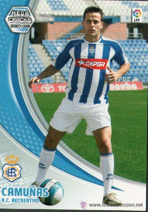 Cromos de f&uacute;tbol: PANINI SPORT---1 CROMO TEMPORADA 2007-2008 (MEGA CRAKS)--RECREATIVO DE HUELVA--N&ordm; 269--CAMU&Ntilde;AS