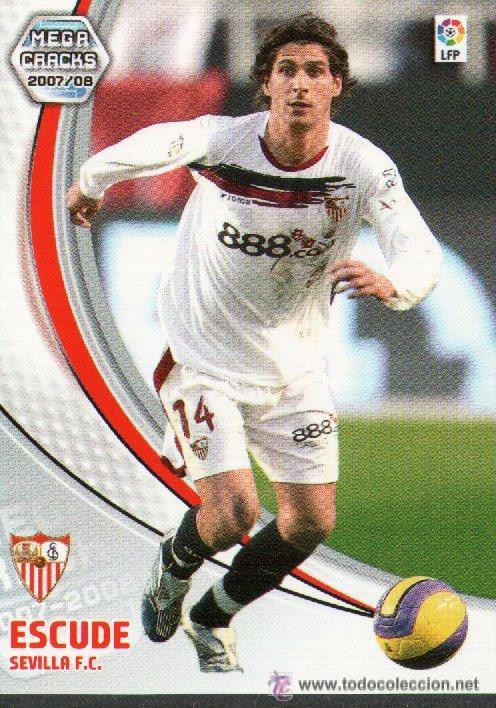 Cromos de f&uacute;tbol: PANINI SPORT---1 CROMO TEMPORADA 2007-2008 (MEGA CRAKS)--SEVILLA C.F--N&ordm; 276---ESCUDE