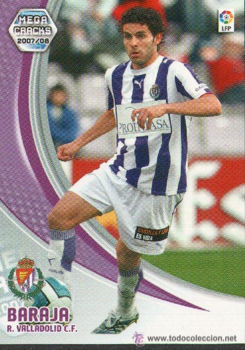 Cromos de f&uacute;tbol: PANINI SPORT---1 CROMO TEMPORADA 2007-2008 (MEGA CRAKS)--REAL VALLADOLID--N&ordm; 311---BARAJA