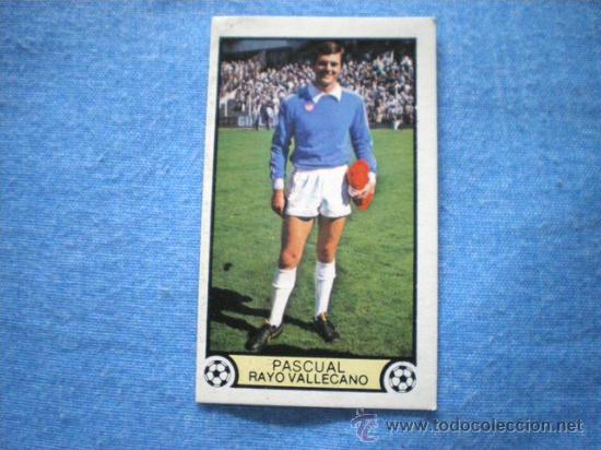 Cromos de f&uacute;tbol: ESTE 79 80 RAYO VALLECANO PASCUAL  DIFICIL - Foto 1