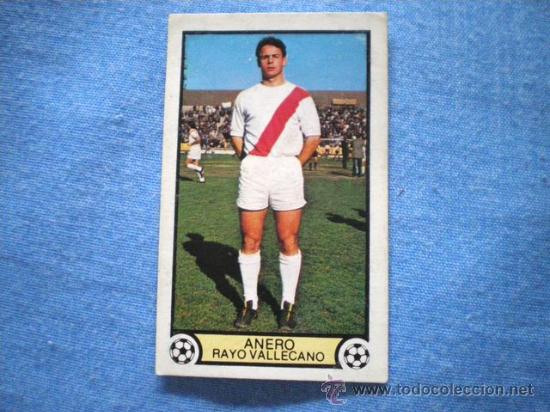 Cromos de f&uacute;tbol: ESTE 79 80 RAYO VALLECANO ANERO DIFICIL - Foto 1
