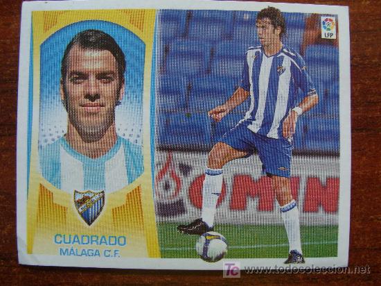 Cromos de f&uacute;tbol: CROMO DE LA LIGA 2009 - 2010. M&Aacute;LAGA CLUB DE F&Uacute;TBOL. 3 CUADRADO. EDICIONES ESTE.
